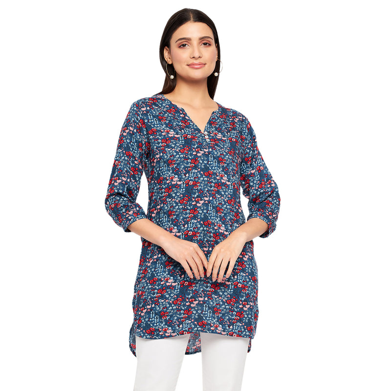 Duke Urban Women 3/4 Sleeve Printed Tunic (SDX4112)