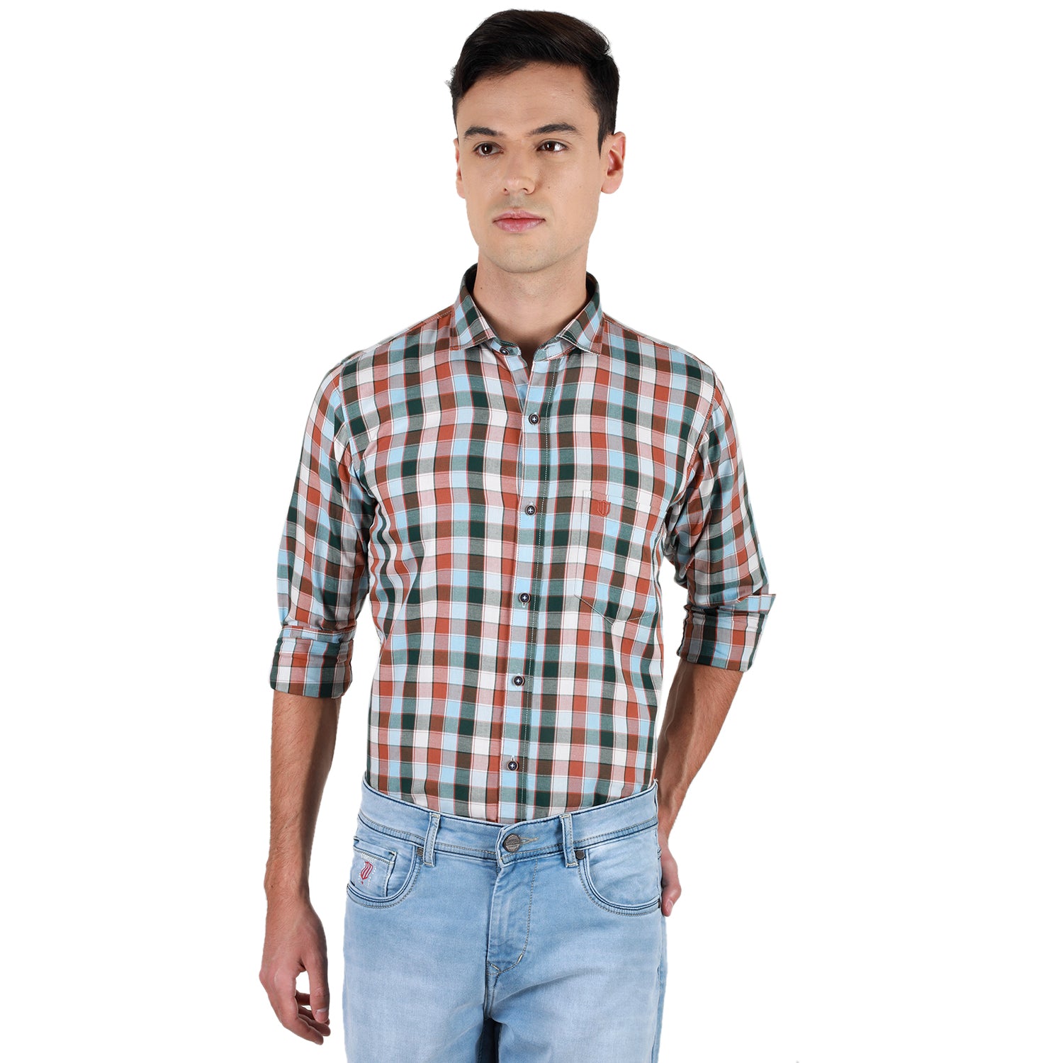 Duke Urban Men Full Sleeve Cotton Shirt (SDO8CKTX)