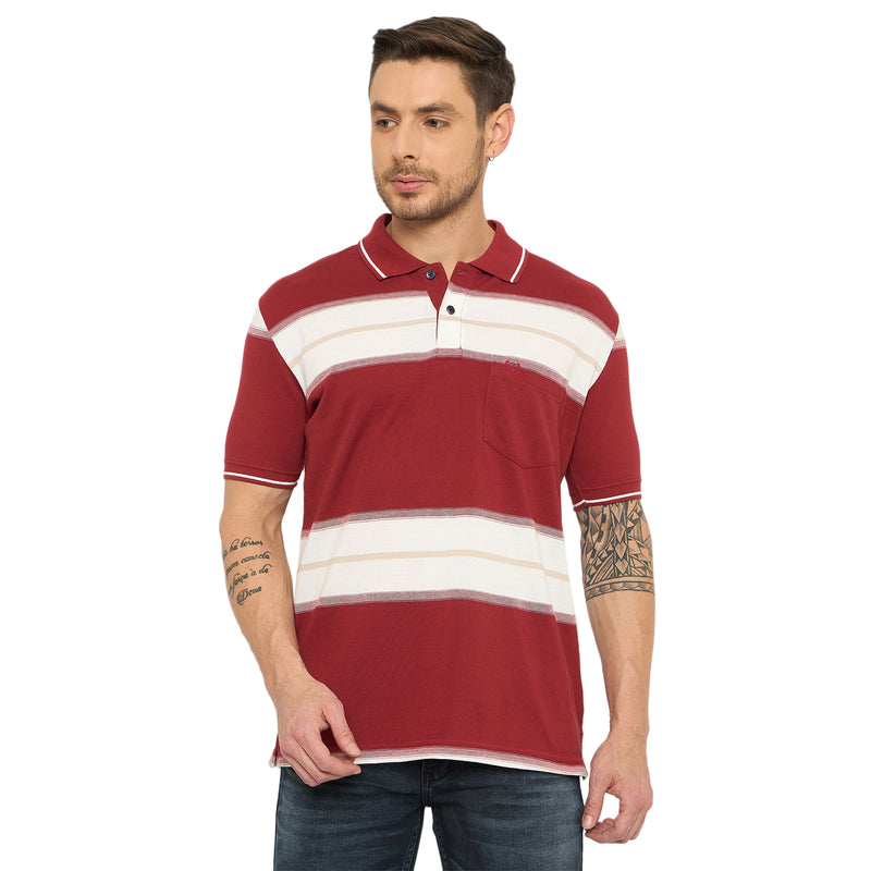 Duke Urban Men Half Sleeve Cotton Tshirt (LF7376)