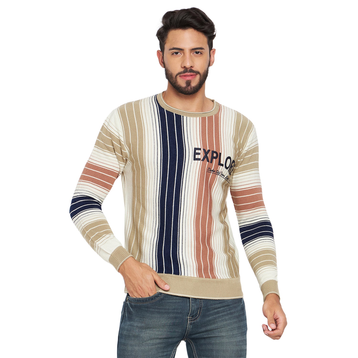 Duke Urban Men Full Sleeve Round Neck Pullover (SDS2015)