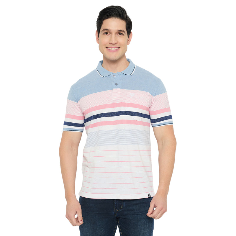 Duke Urban Men Half Sleeve Cotton Polo Tshirt (LF7364)