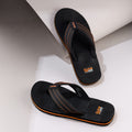 Duke Mens Textured Flip-Flops (FWC6213)