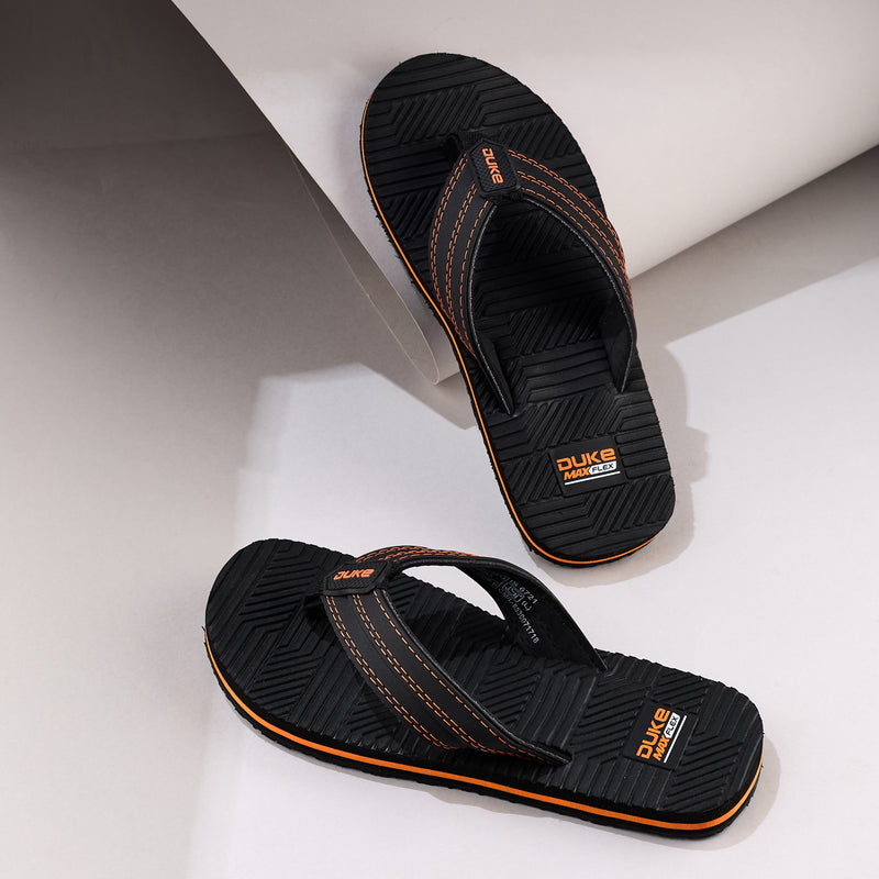 Duke Mens Textured Flip-Flops (FWC6213)