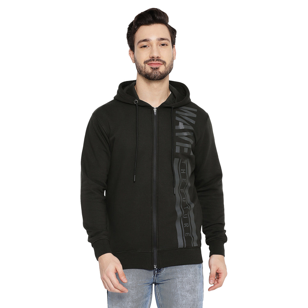 Duke Urban Men Hooded Zipper Sweatshirt (LF6133S)