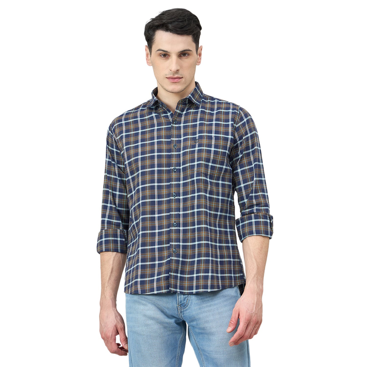 Duke Urban Men Full Sleeve Cotton Shirt (SDO8CKAQ)