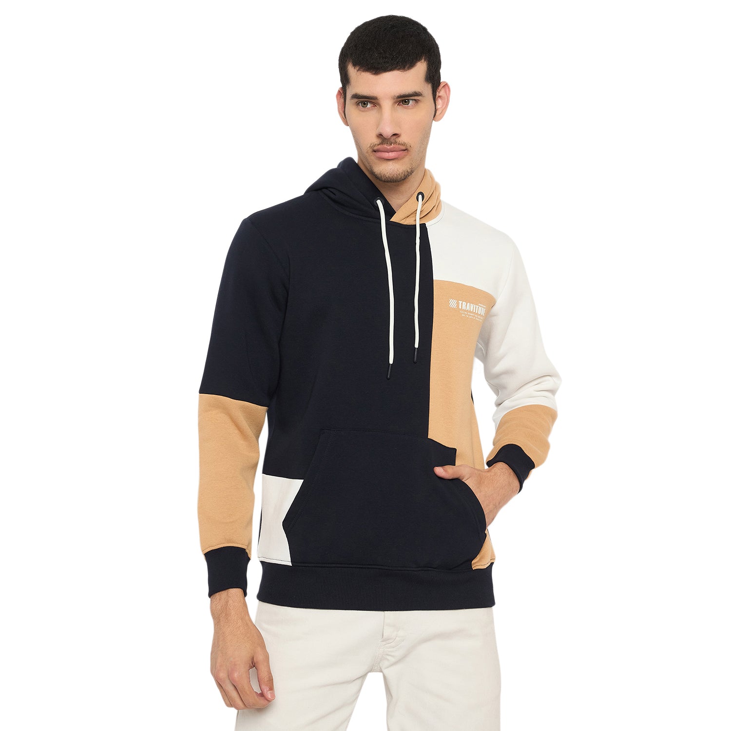Duke Urban Men Full Sleeve Hooded Sweatshirt (LF6414)