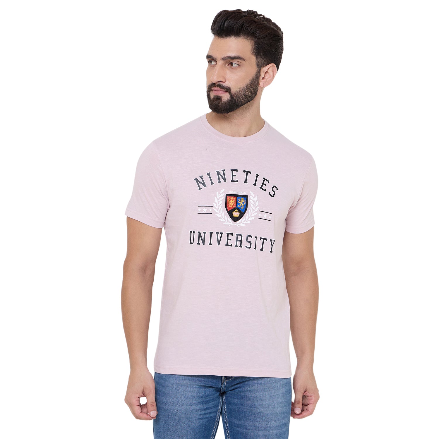 Duke Urban Men Half Sleeve Cotton Tshirt (LF7145)