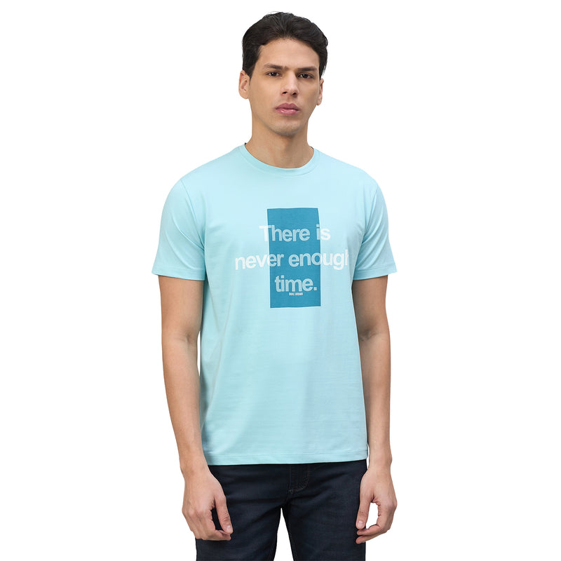 Duke Urban Men Graphic Print Half Sleeve Round Neck Casual Tshirt (LF7596)