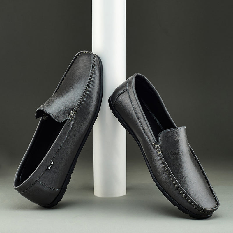 Duke Mens Mist Steel Loafers (FWD4043)