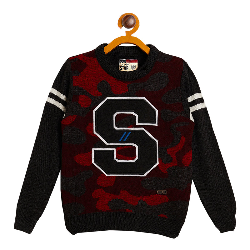 Duke Urban Boys Full Sleeve Round Neck Pullover (SDS3541)