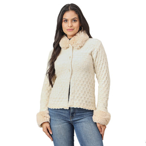 Duke Women Front Open Short Sweater (SDS1308)