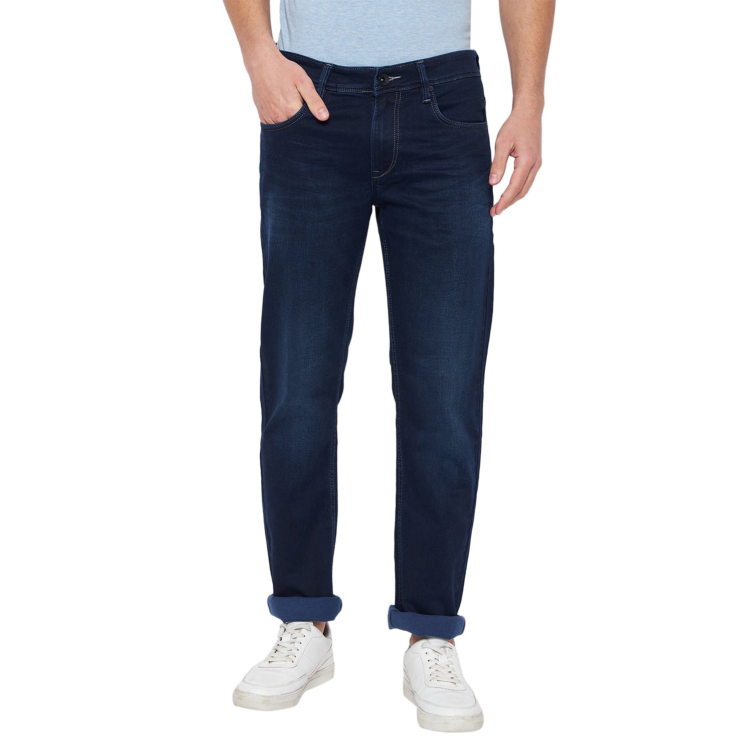 Duke Urban Men Comfort Fit Stretchable Jeans (SDD5374C)