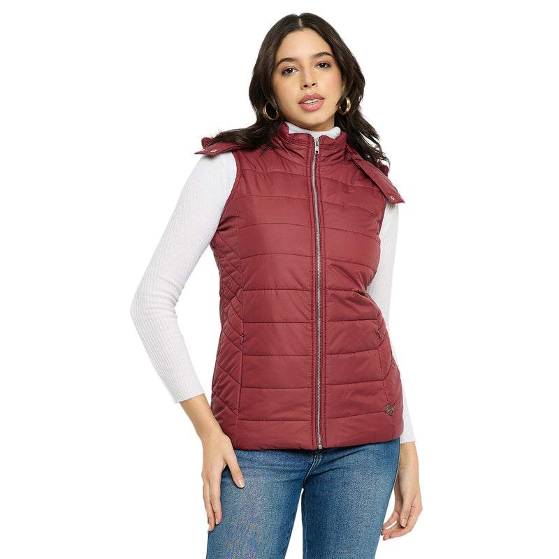 Duke Urban Women Sleeveless Jacket (SDZ4061)