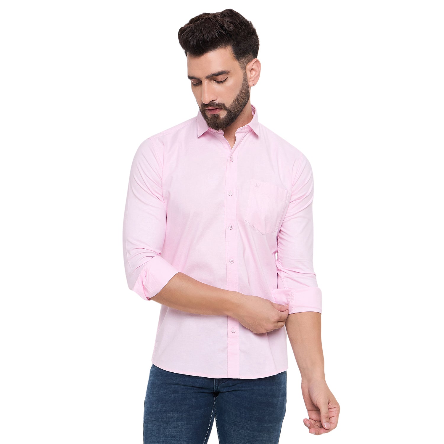 Duke Urban Men Full Sleeve Cotton Shirt (SDO8PLOS)