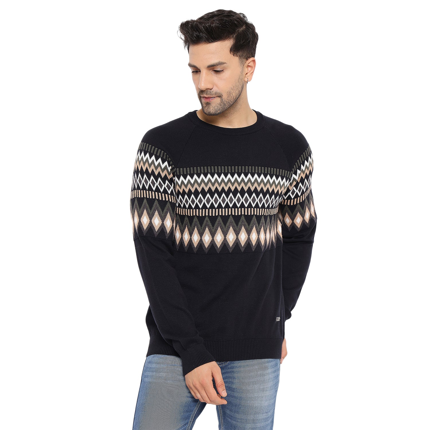 Duke Urban Men Full Sleeve Round Neck Pullover (SDS2186)