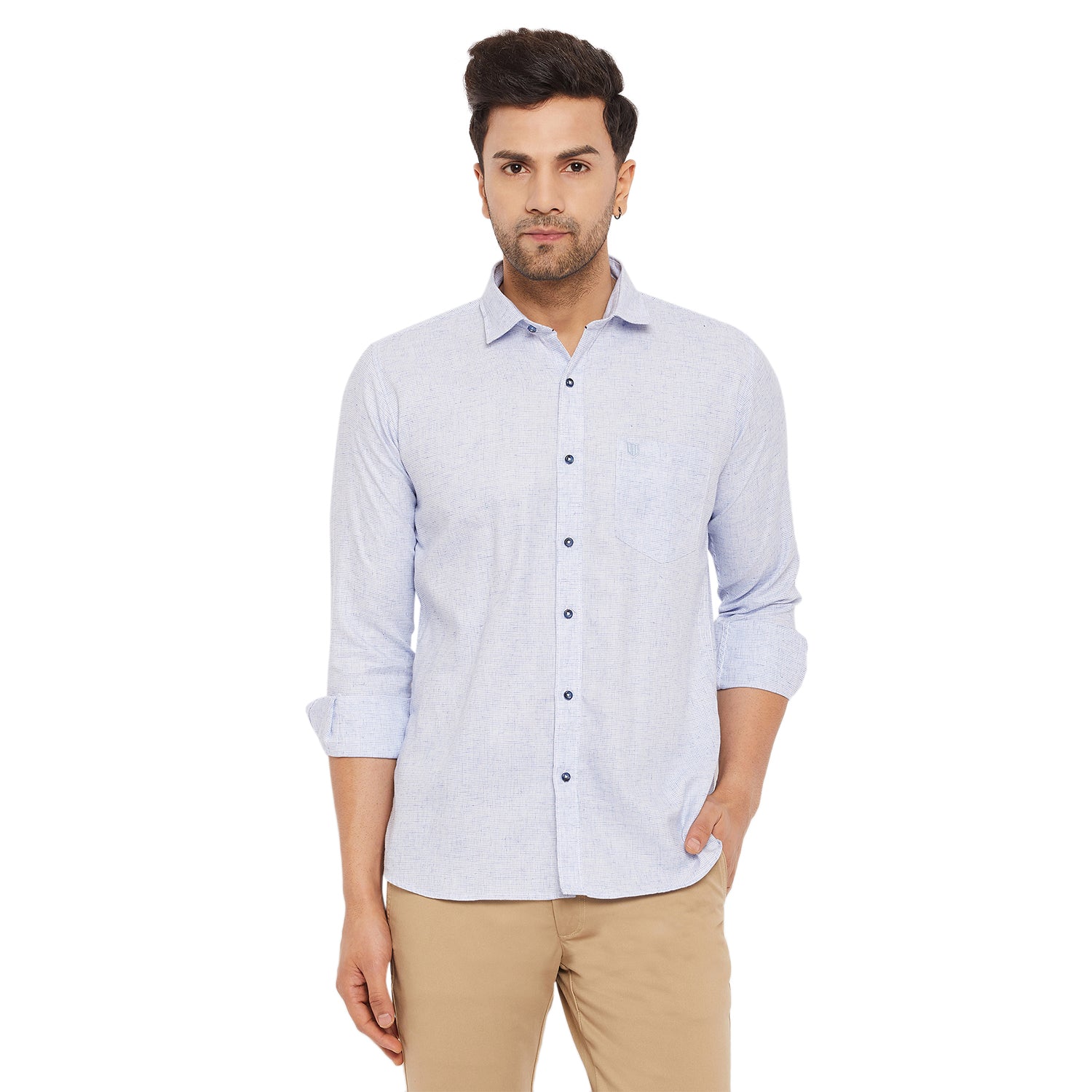 Duke Men Stardust Cotton Full Sleeve Shirt (SDO8PCDL)