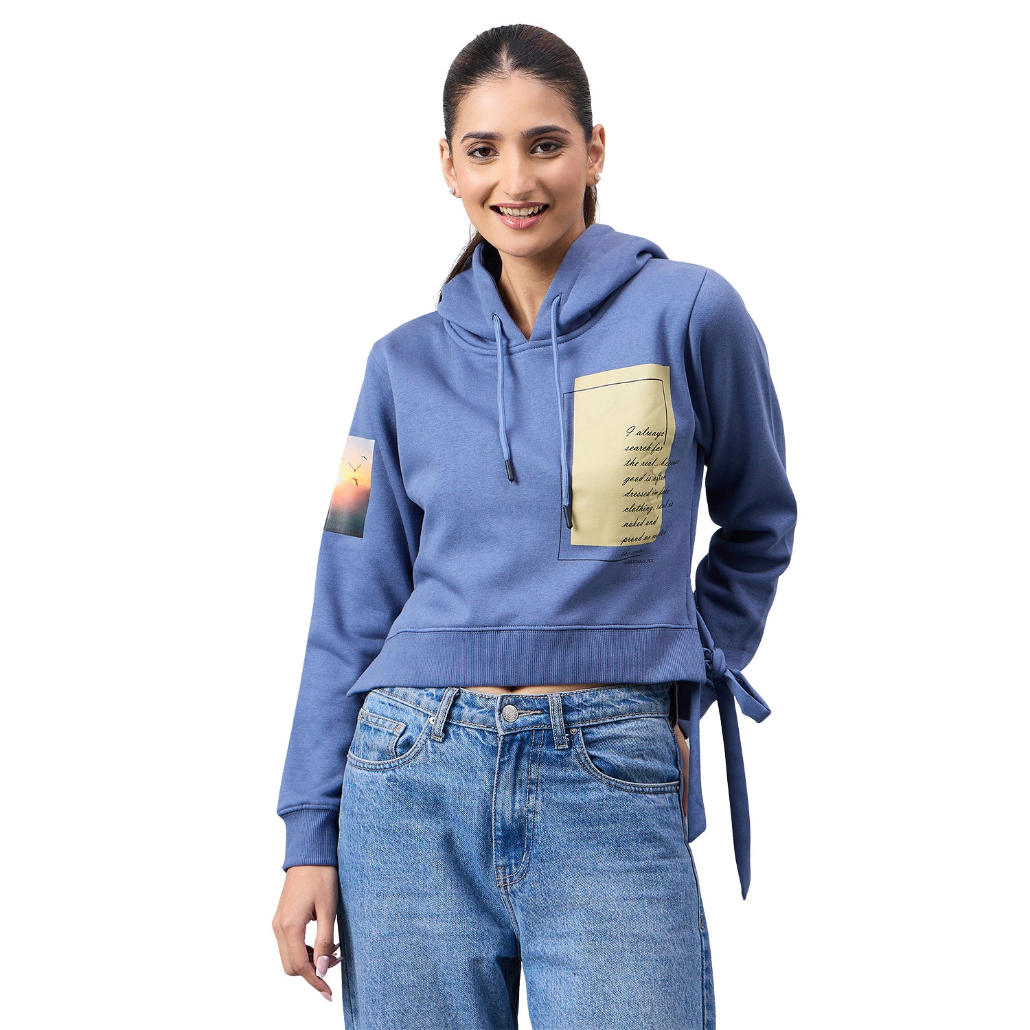 Duke Urban Women Full Sleeve Hooded Sweatshirt (LFX948)