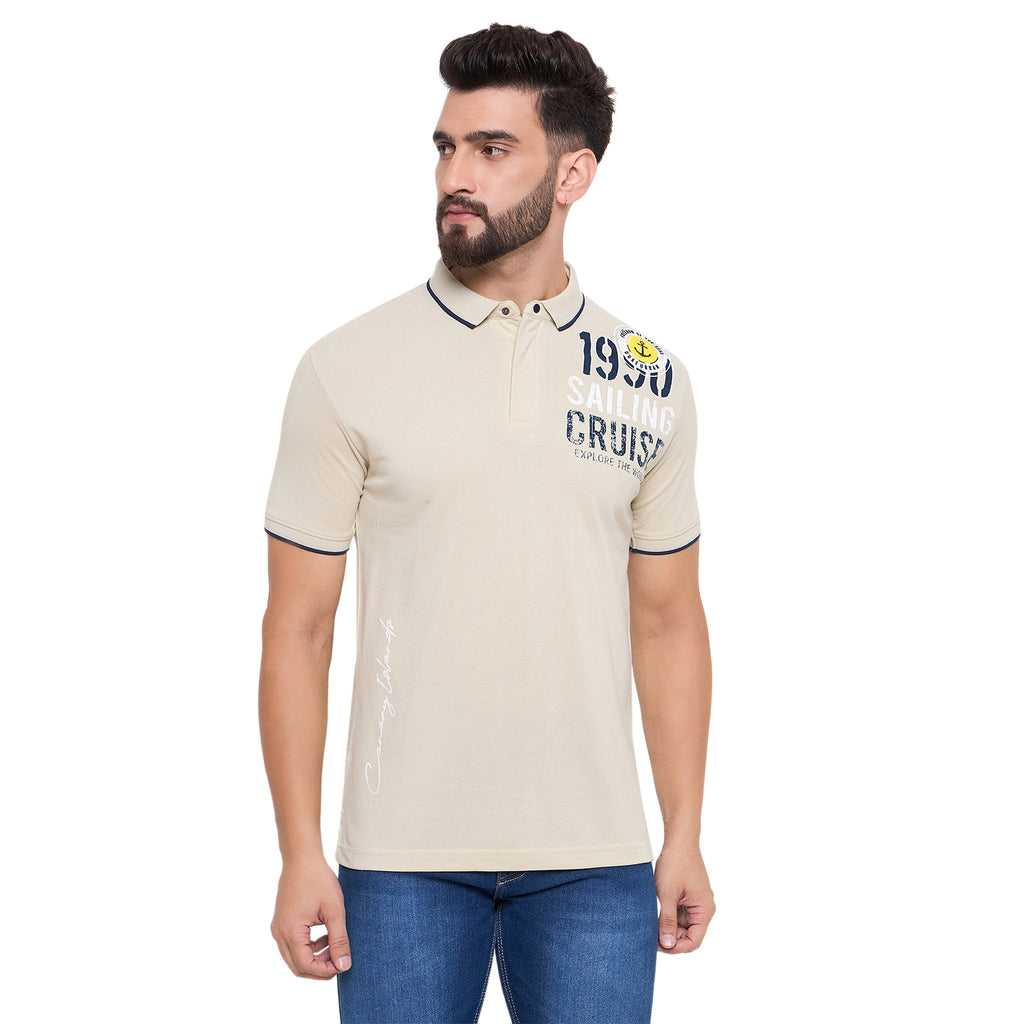 Duke Urban Men Half Sleeve Cotton Tshirt (LF7172)