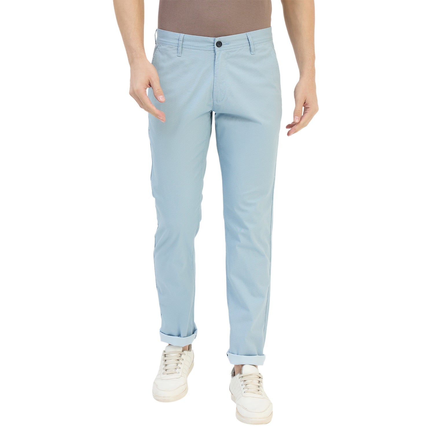 Duke Urban Men Narrowfit Flatfront Trouser (SDT4610)