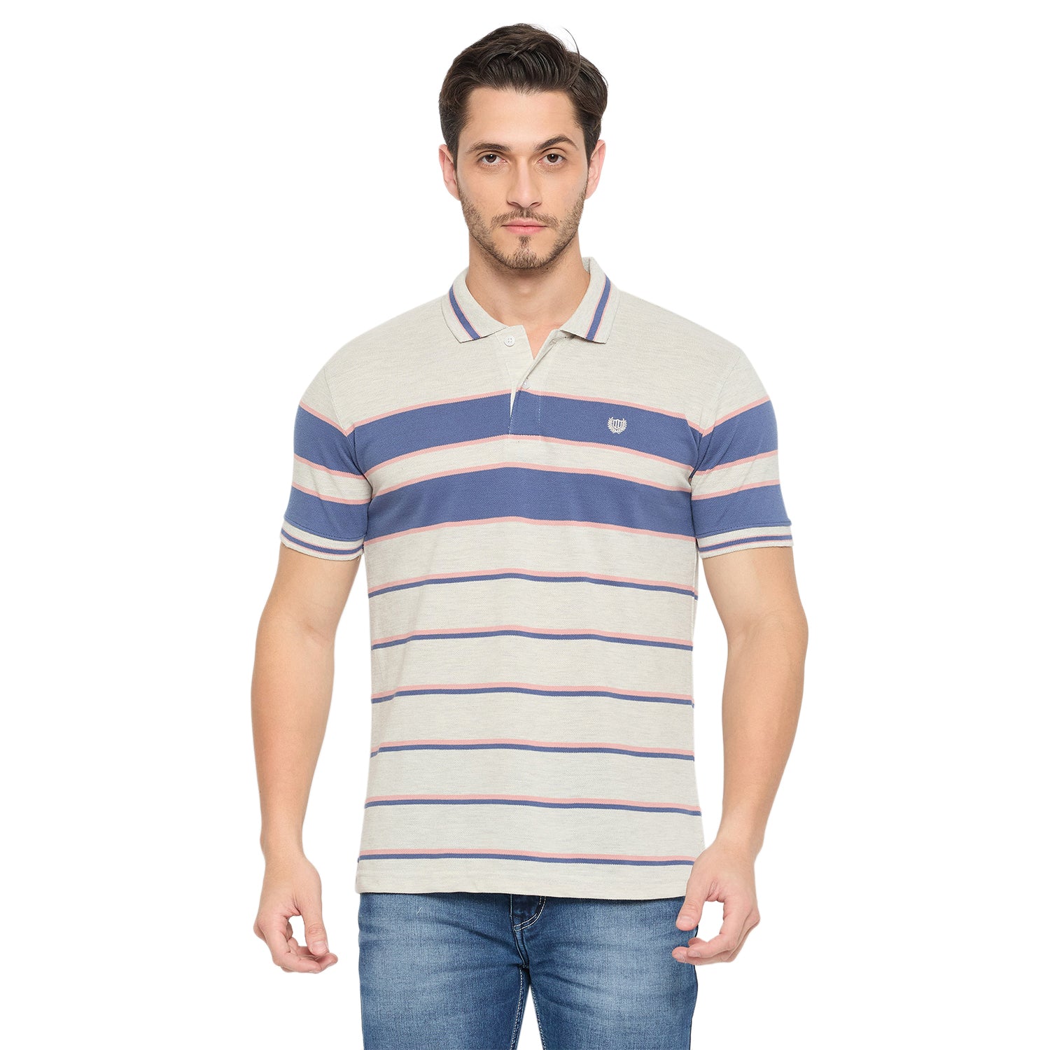 Duke Strardust Men Half Sleeve Cotton T-shirt (LF7127)