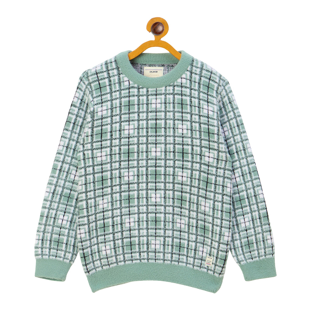 Duke Urban Boys Round Neck Full Sleeve Regular Sweater (S3633)