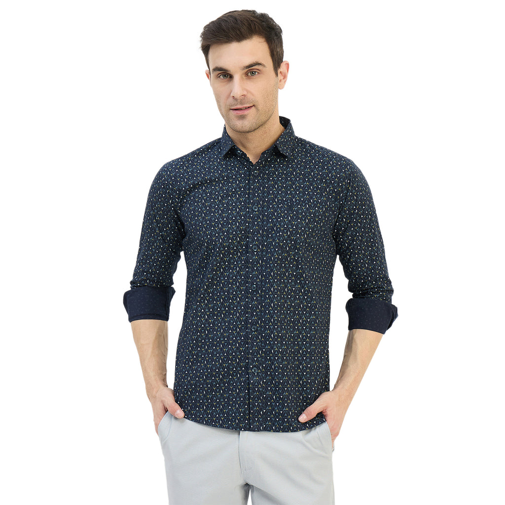 Duke Urban Men Full Sleeve Cotton Shirt (SDO8PRY)