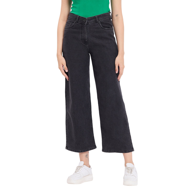 Duke Urban Women Stretchable Wide Leg Jeans (SDD6752)