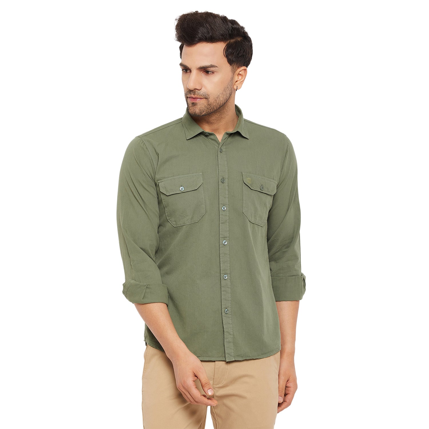 Duke Urban Men Cotton Full Sleeve Shirt (SDO9PLT)