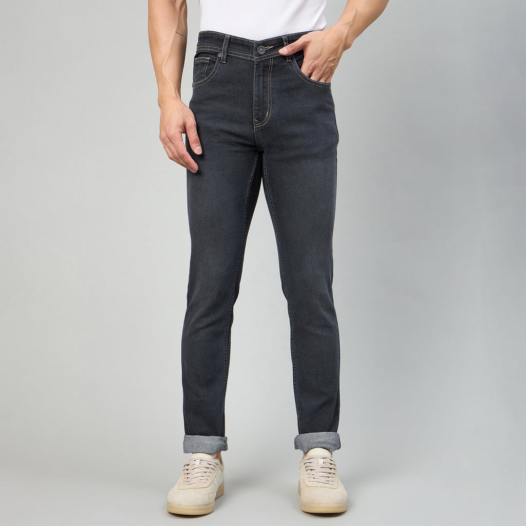 Duke Men Narrow Fit Stretchable Jeans (SD5900NR)
