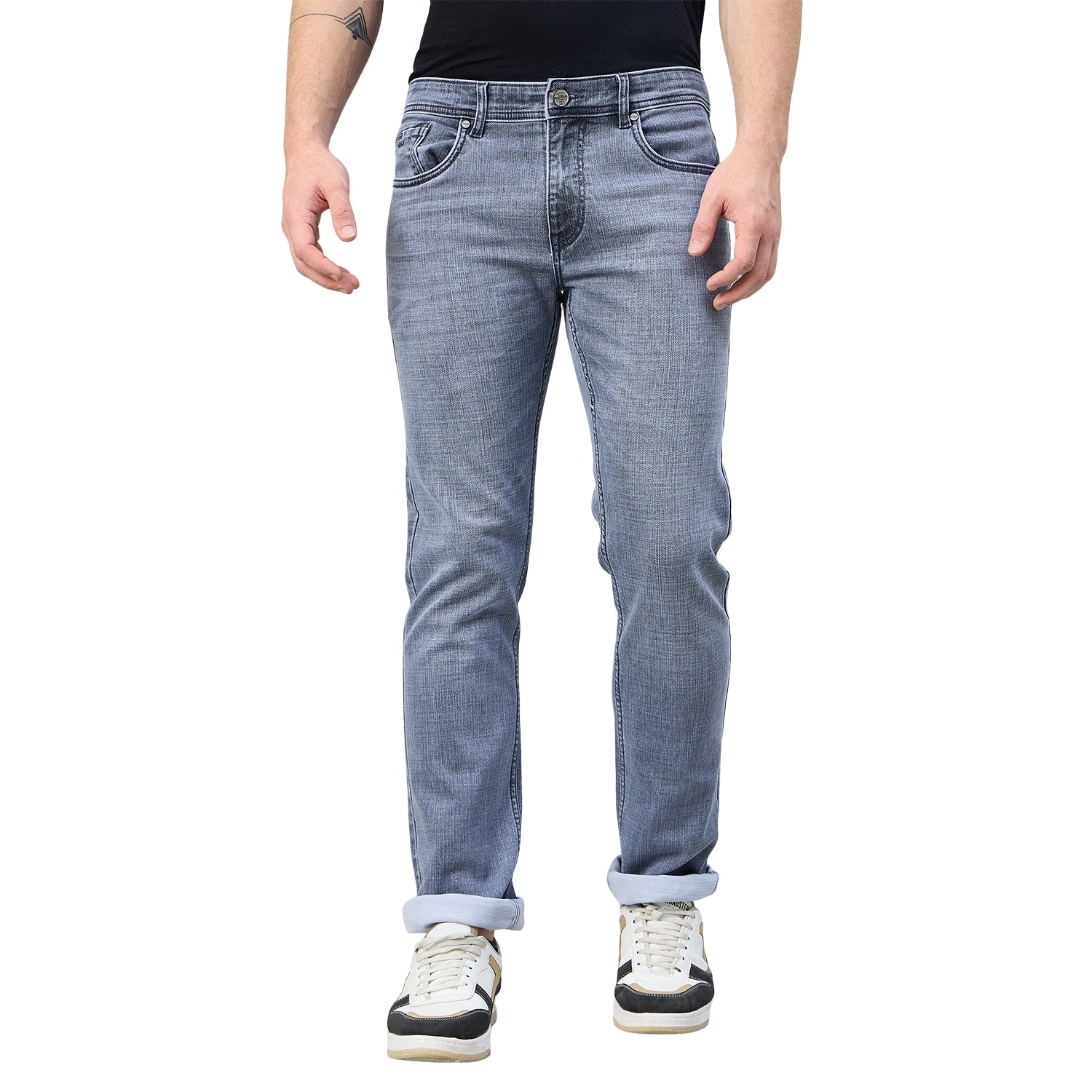 Duke Urban Men Comfort Fit Stretchable Jeans (SDD5812C)