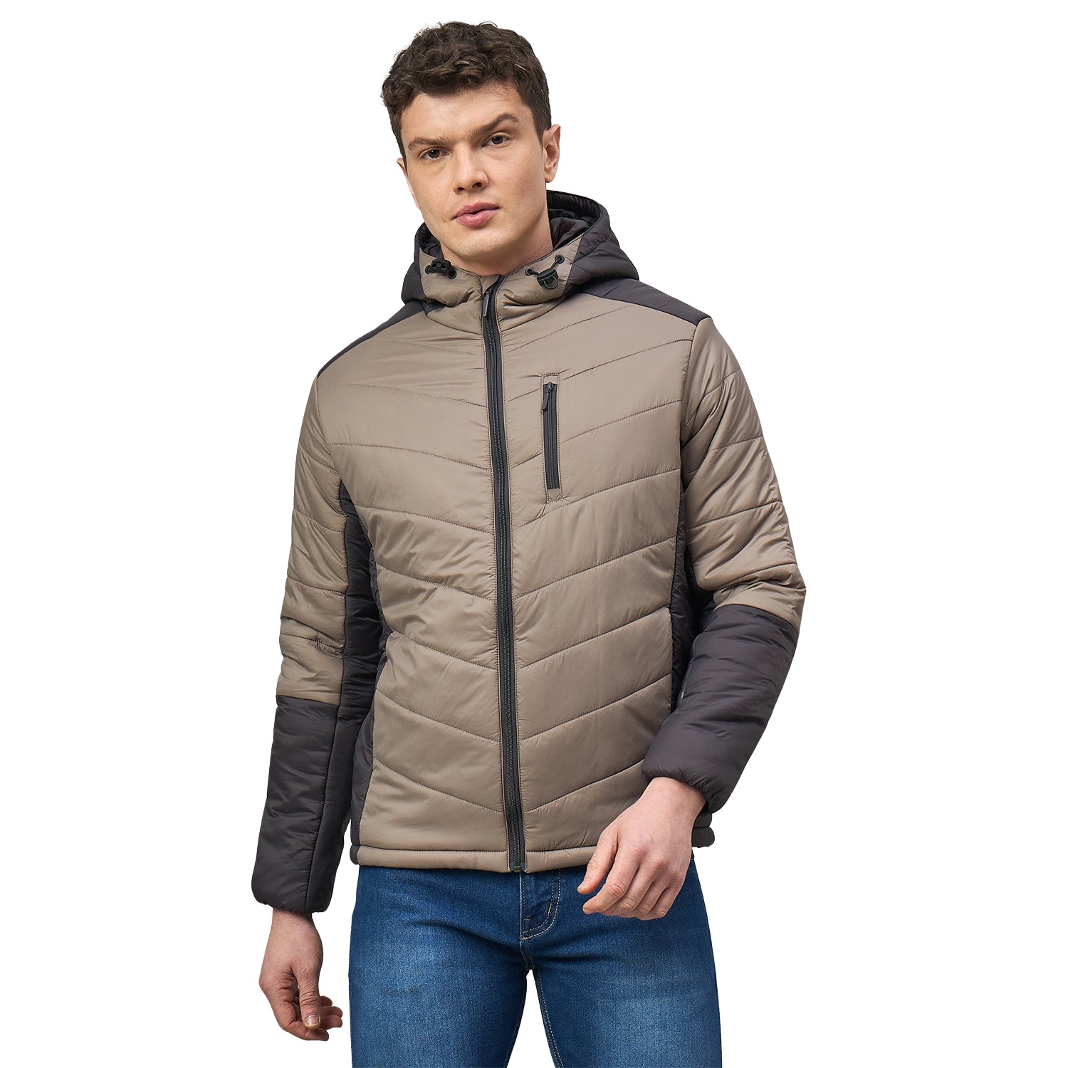 Duke Urban Men Full Sleeve Hooded Jacket (SDZ2329)