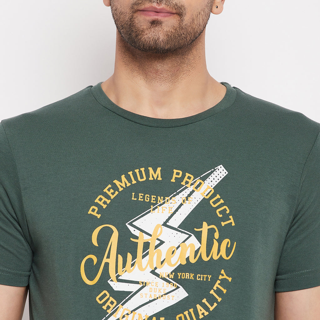 Duke Stardust Men Half Sleeve Cotton T-shirt (SDVP39)