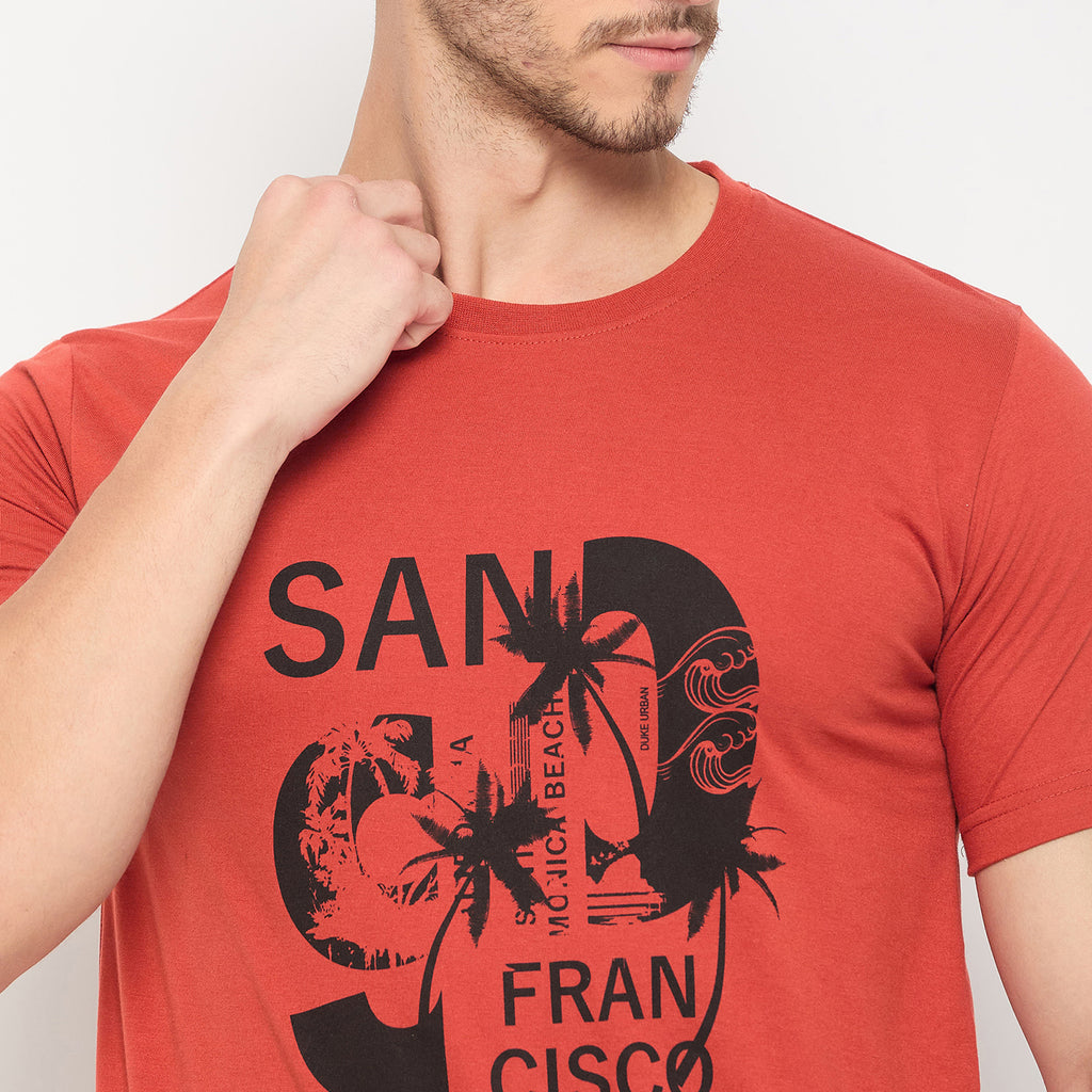 Duke Urban Men Half Sleeve Cotton Pack of 3 T-shirts  (ONSDVP42)