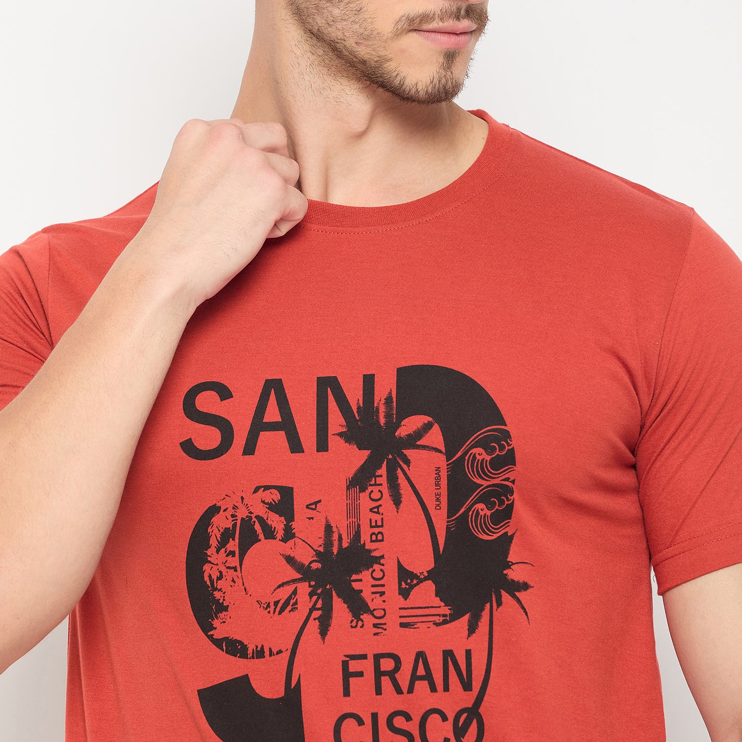 Duke Urban Men Half Sleeve Cotton Pack of 3 T-shirts  (ONSDVP42)