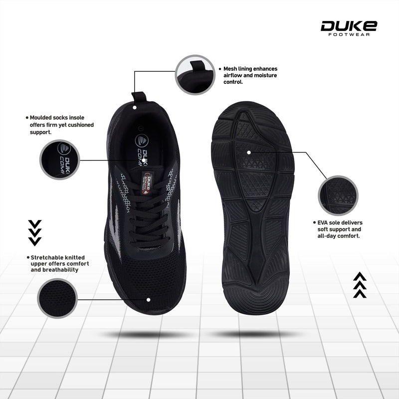 Duke Mens Pulserun Sports Shoes (FWOL2167)