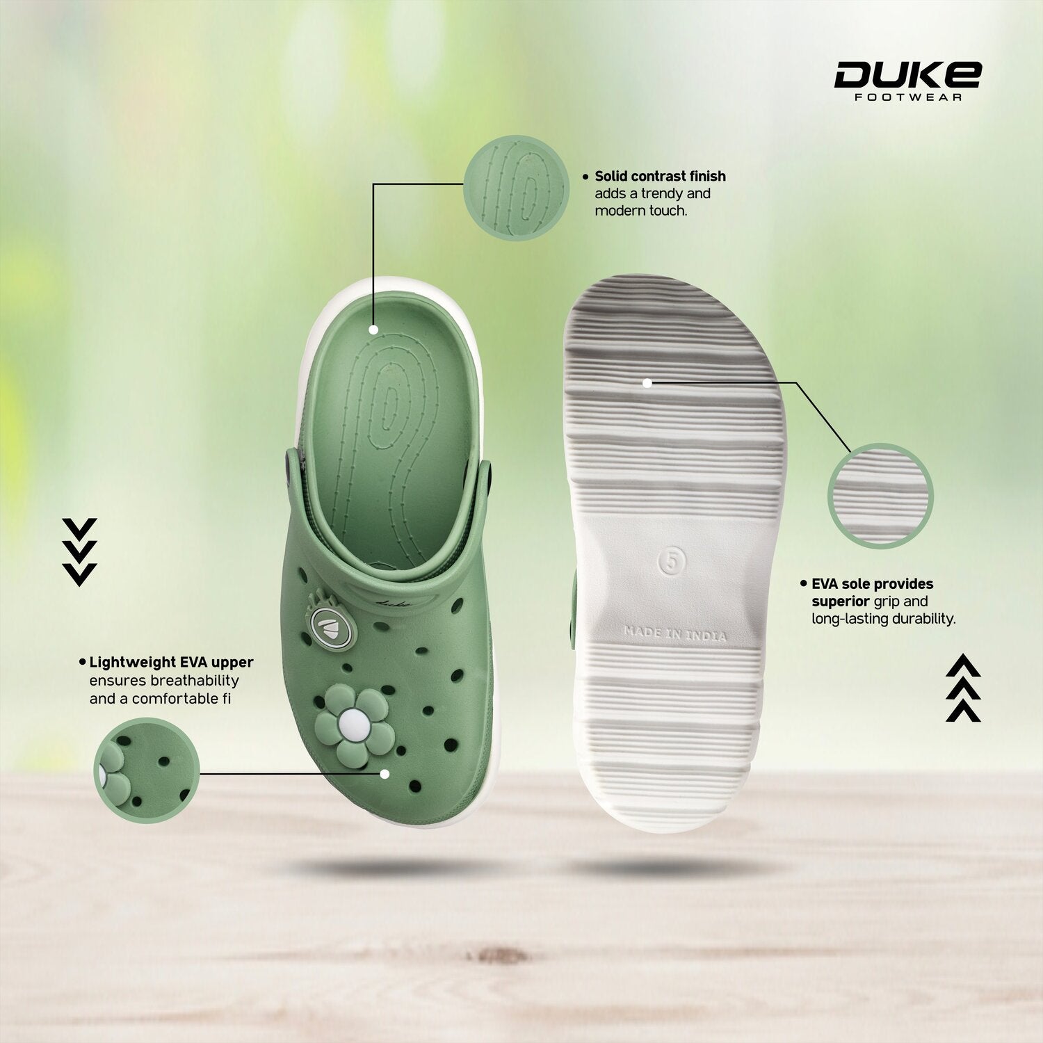 Duke Womens Breezo Clogs (XFW0355)