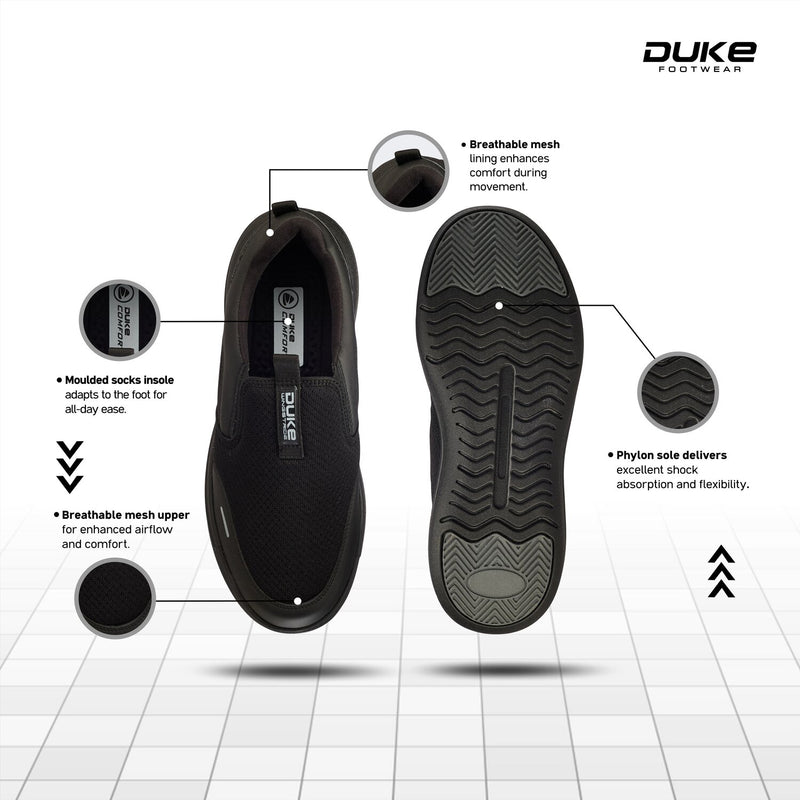 Duke Men's Slipease Sports Shoes (FWOL2149)