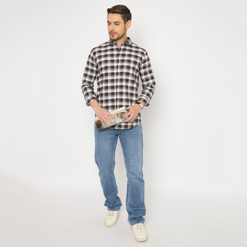 Duke Urban Men Full Sleeve Cotton Shirt (SDO5CKBC)