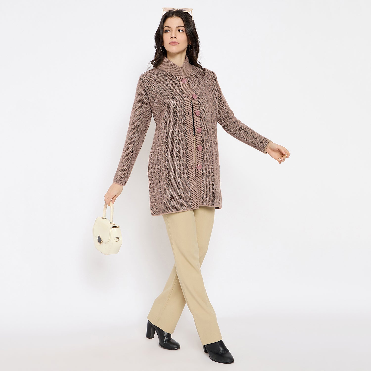 Duke Urban Women Full Sleeve Long Sweater (SDS1360)