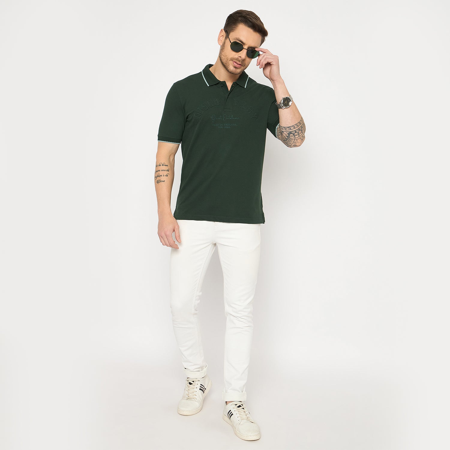 Duke Urban Men Half Sleeve Cotton Tshirt (LF7403)