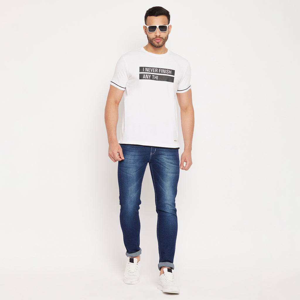 Duke Stardust Men Half Sleeve Round Neck Cotton T-shirt (4003)