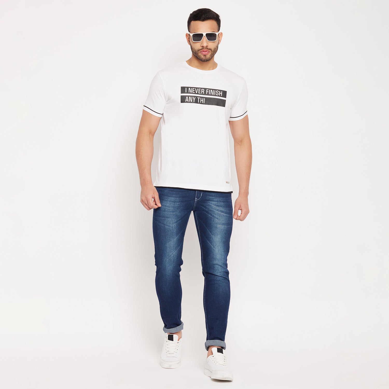 Duke Stardust Men Half Sleeve Round Neck Cotton T-shirt (4003)