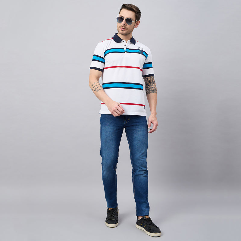 Duke Urban Men Half Sleeve Cotton Polo Tshirt (ON2092)