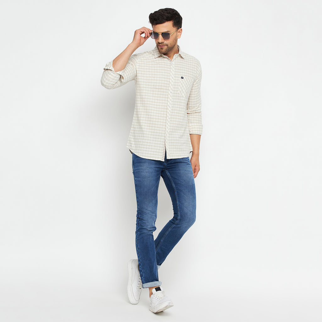 Duke Stardust Men Full Sleeve Cotton Shirts (SDO8976)