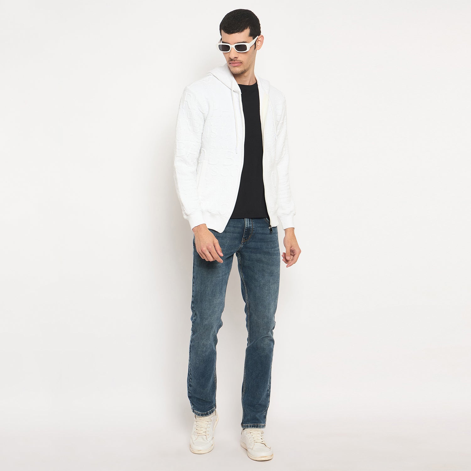 Duke Urban Men Full Sleeve Hooded Sweatshirt (LF6362)