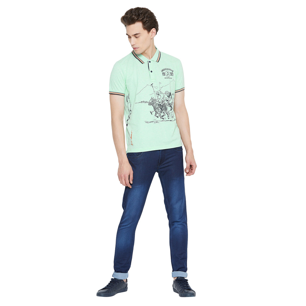 Duke Urban Men Half Sleeve Cotton T-shirt (LF4220)
