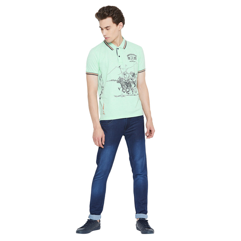 Duke Urban Men Half Sleeve Cotton T-shirt (LF4220)