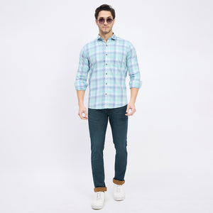 Duke Stardust Men Full Sleeve Cotton Shirt (SDO8CKY)