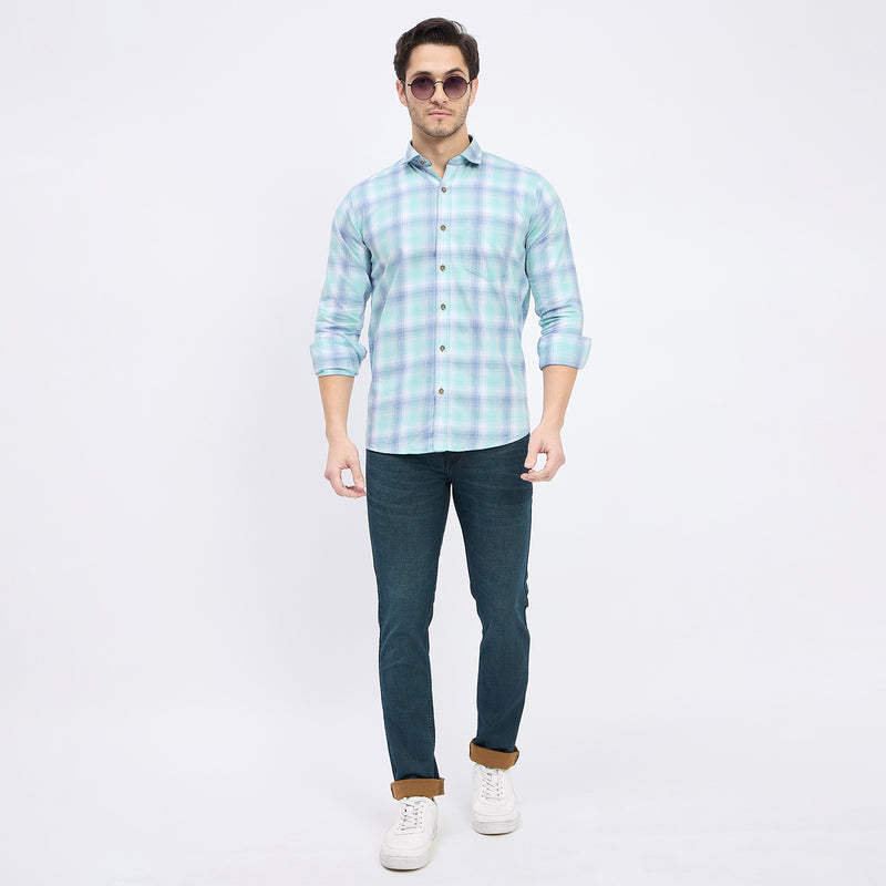 Duke Urban Men Full Sleeve Cotton Shirt (SDO8CKY)