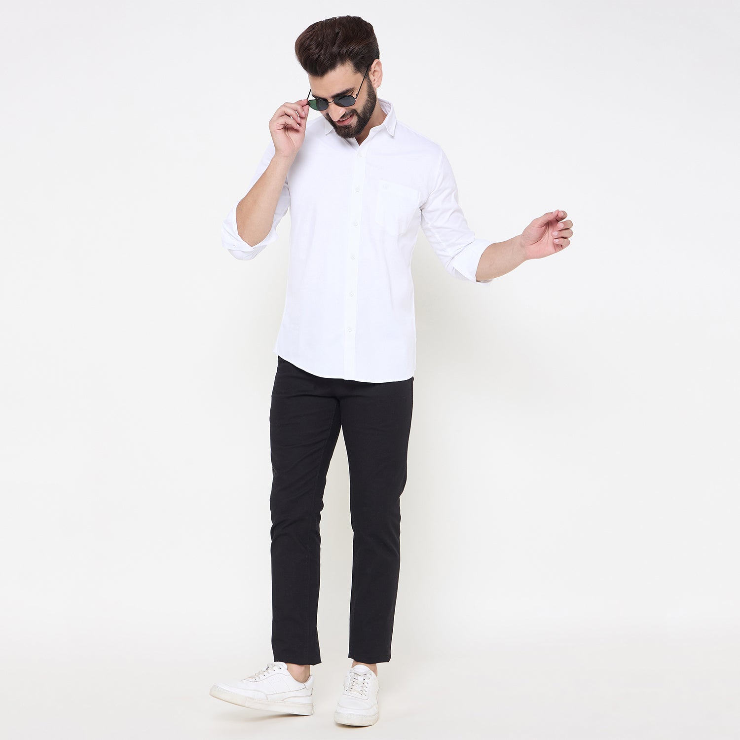 Duke Urban Men Full Sleeve Cotton Shirt (SDO8PLTA)